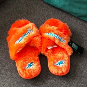 Fluffy slippers
